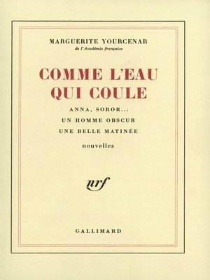 cover image of Comme l'eau qui coule